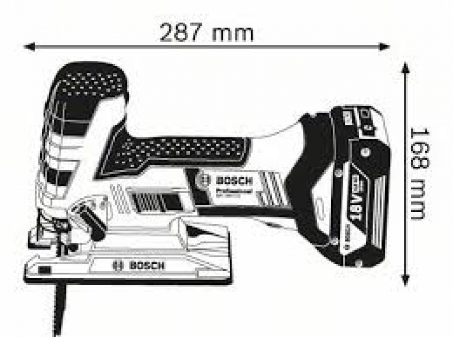 Seghetto alternativo Bosch GST 18 V-LI S Professional - 06015A5101EX