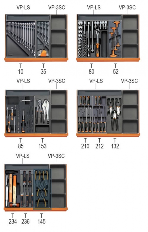 Assortimento utensili Beta 5989/VI - 5989/vi