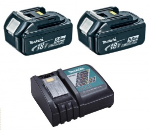 Kit energy batterie 5,0 Ah 18v e caricabatterie Makita 197624-2 - dettaglio 1