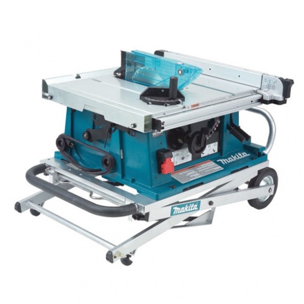 Sega Circolare Da Banco Makita MLT100 260mm 1500W - Tavolo Alluminio, Regolazione Angolo 0-45&deg;
