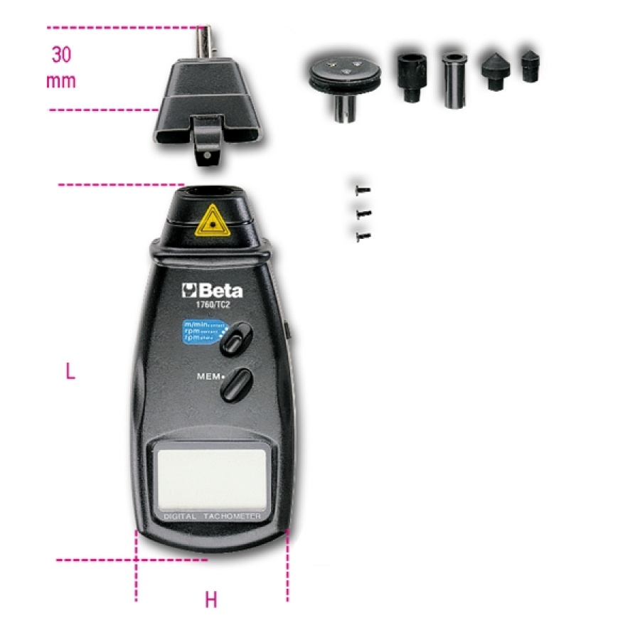 Tachimetri digitale  beta 1760/tc2 - dettaglio 1