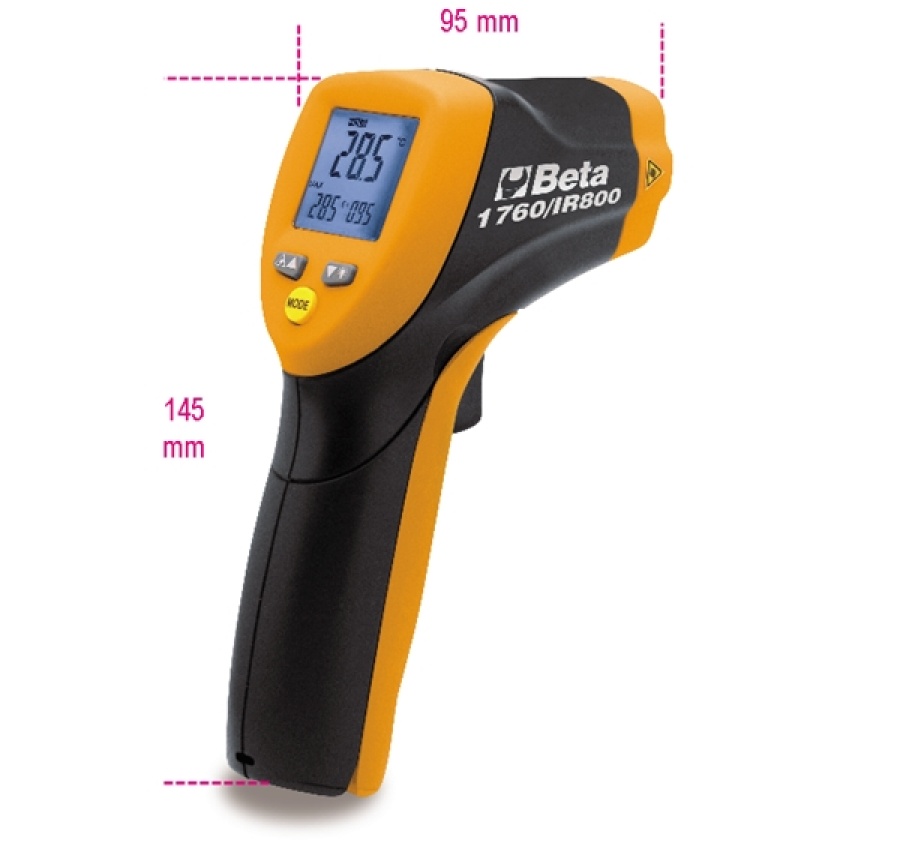 Termometro digitale infrarossi  beta 1760/ir800 - dettaglio 1